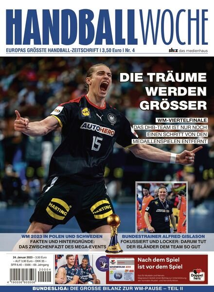 Handballwoche – 24 Januar 2023 Cover