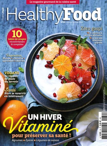 Healthy Food France – Janvier-Fevrier 2023 Cover
