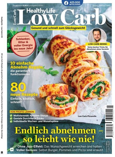 Healthy Life Low Carb – Januar 2023 Cover