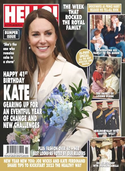 Hello! Magazine UK – 16 January 2023 Cover