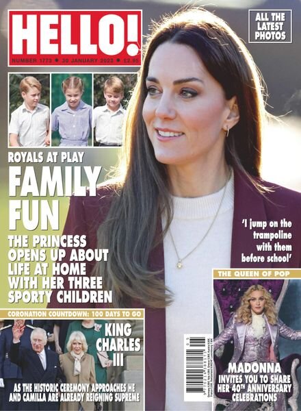 Hello! Magazine UK – 30 January 2023 Cover