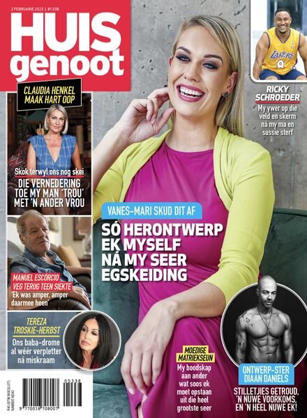 Huisgenoot – 02 Februarie 2023 Cover
