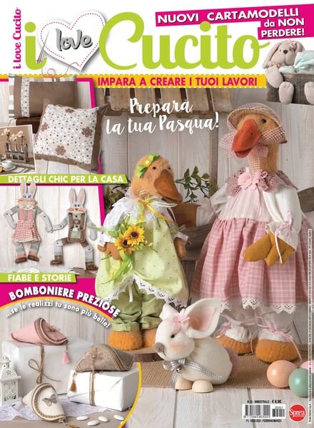 I Love Cucito – gennaio 2023 Cover