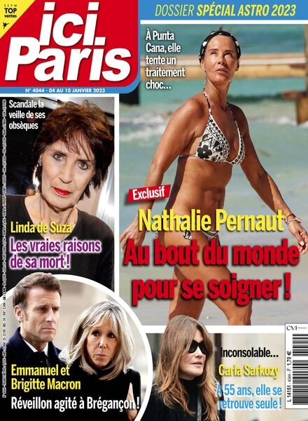 Ici Paris – 04 janvier 2023 Cover