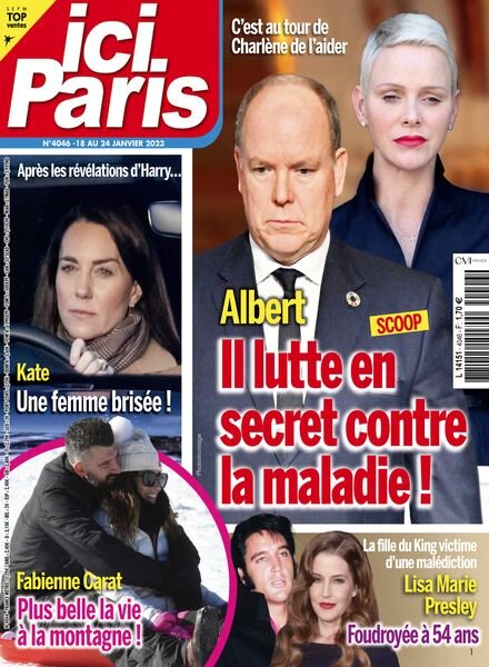 Ici Paris – 18 janvier 2023 Cover