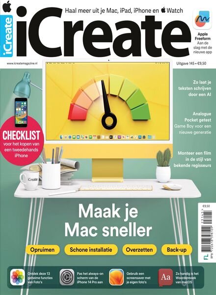 iCreate Netherlands – januari 2023 Cover