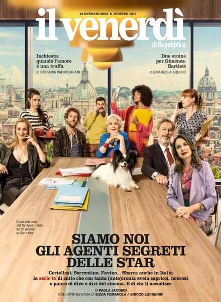 Il Venerdi di Repubblica – 13 Gennaio 2023 Cover