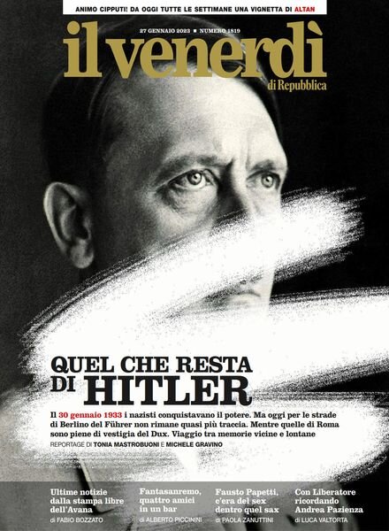 Il Venerdi di Repubblica – 27 Gennaio 2023 Cover