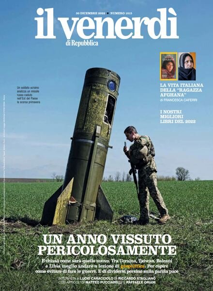 Il Venerdi di Repubblica – 30 Dicembre 2022 Cover