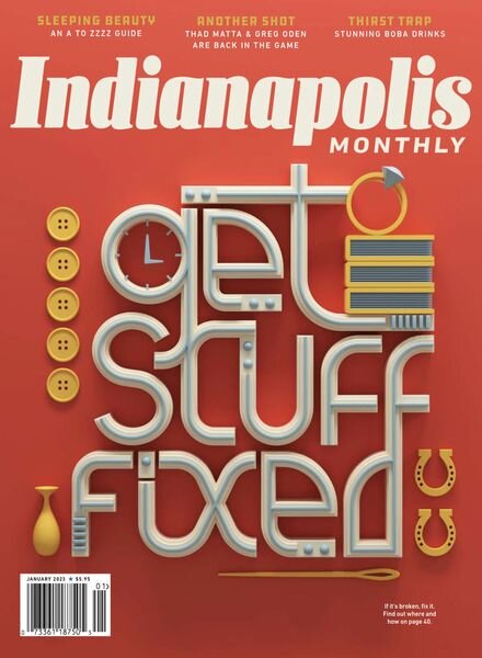 Indianapolis Monthly – January 2023 Cover