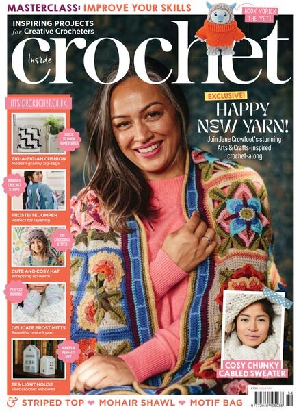 Inside Crochet – Issue 154 – January 2023 Cover