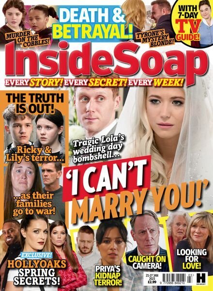 Inside Soap UK – 21 January 2023 Cover