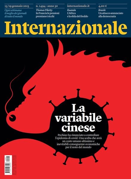 Internazionale – 13 Gennaio 2023 Cover