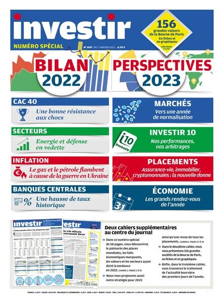 Investir – 7 Janvier 2023 Cover