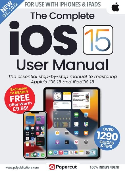 iOS 15 For iPhone & iPad – December 2022 Cover