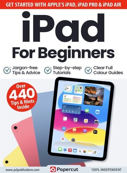 iPad For Beginners – January 2023 Cover