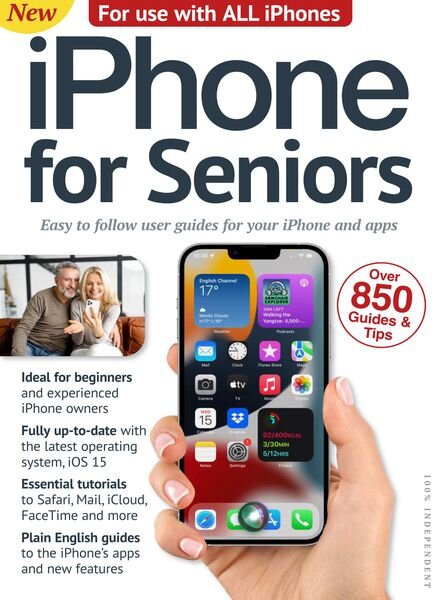 iPhone for Seniors – January 2023 Cover
