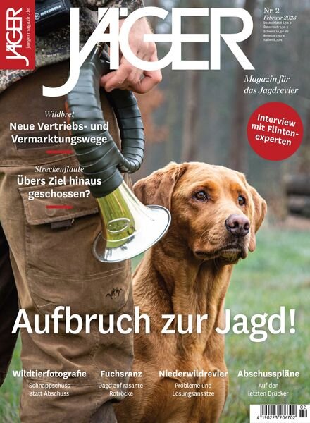 JAGER – Januar 2023 Cover