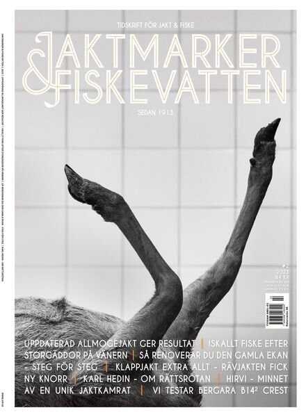 Jaktmarker & Fiskevatten – januari 2023 Cover