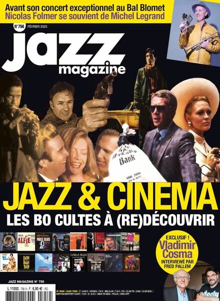 Jazz Magazine – janvier 2023 Cover