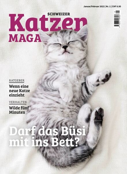 Katzen Magazin – Januar 2023 Cover