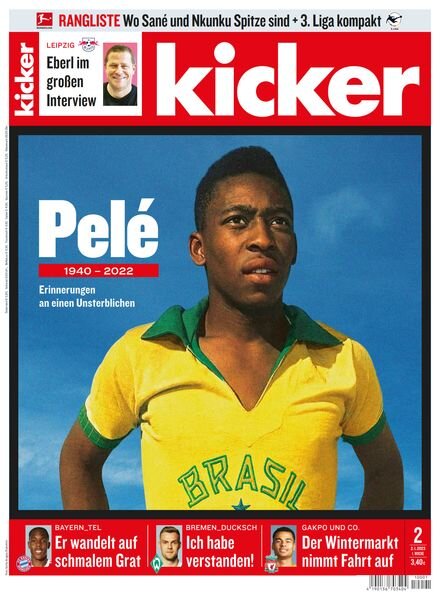 Kicker – 02 Januar 2023 Cover
