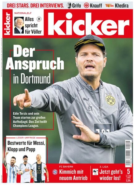 Kicker – 12 Januar 2023 Cover