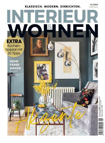 KLASSISCH WOHNEN – Januar 2023 Cover