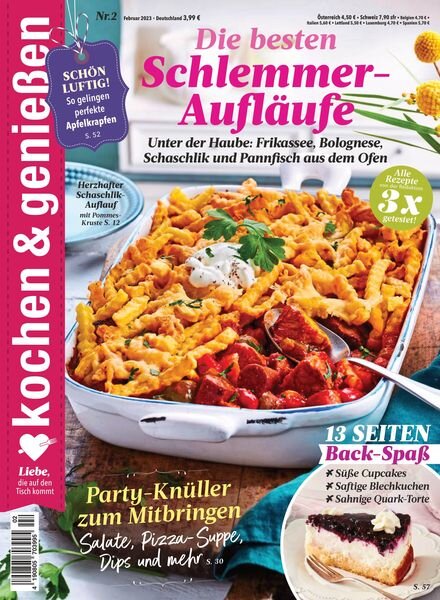kochen & geniessen – Januar 2023 Cover