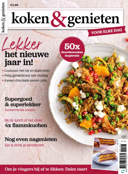 Koken & Genieten – december 2022 Cover
