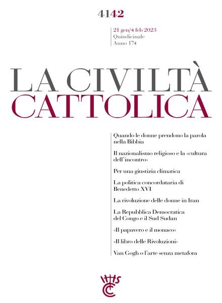 La Civilta Cattolica – 21 Gennaio 2023 Cover