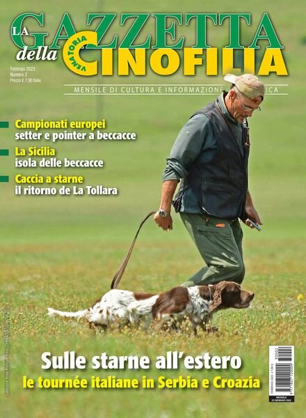 La Gazzetta Della Cinofilia Venatoria – febbraio 2023 Cover