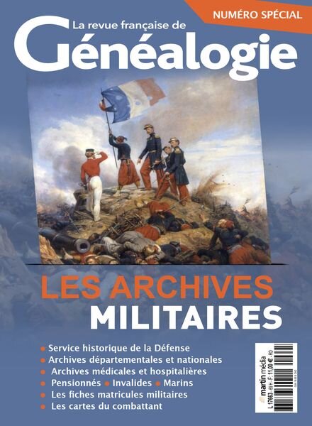 La Revue francaise de Genealogie – Hors-Serie – Janvier 2023 Cover