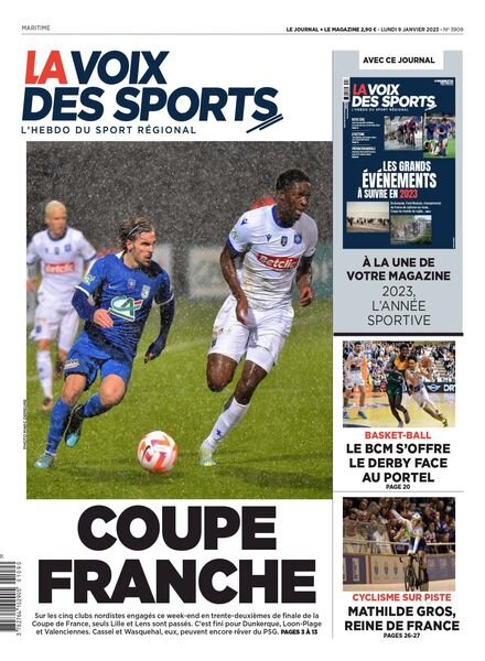 La Voix des Sports – 09 janvier 2023 Cover