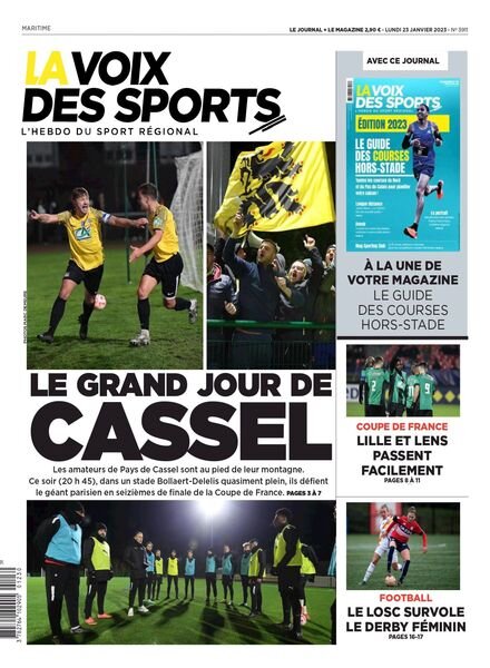 La Voix des Sports – 23 janvier 2023 Cover