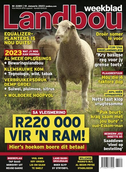 Landbouweekblad – 19 Januarie 2023 Cover