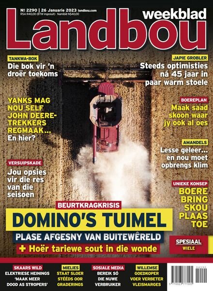 Landbouweekblad – 26 Januarie 2023 Cover