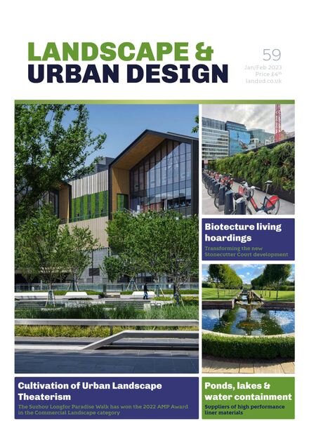 Landscape & Urban Design – January-February 2023 Cover