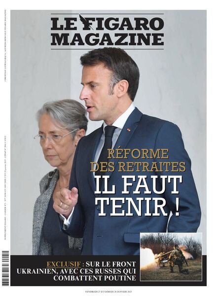 Le Figaro – 27 Janvier 2023 Cover
