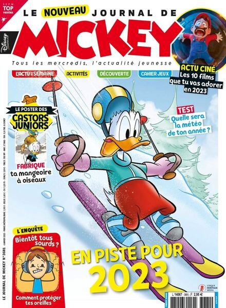 Le Journal de Mickey – 04 janvier 2023 Cover