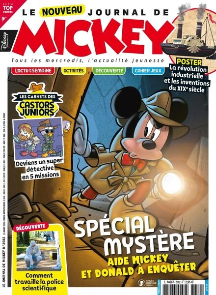 Le Journal de Mickey – 11 janvier 2023 Cover