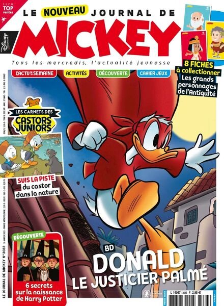 Le Journal de Mickey – 18 janvier 2023 Cover