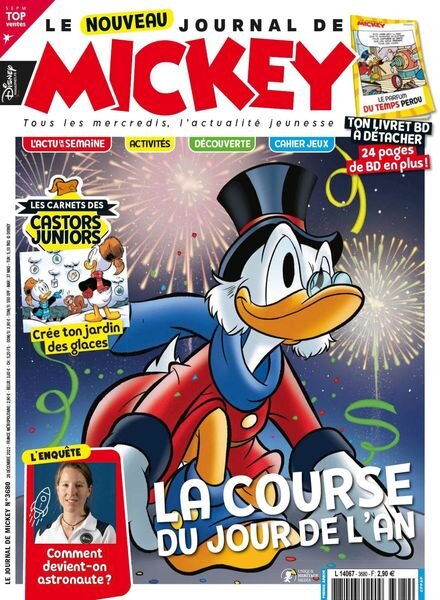 Le Journal de Mickey – 28 decembre 2022 Cover