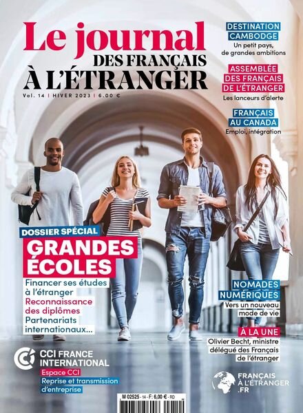 Le journal des francais a l’etranger – 01 janvier 2023 Cover