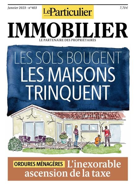 Le Particulier Immobilier – Janvier 2023 Cover