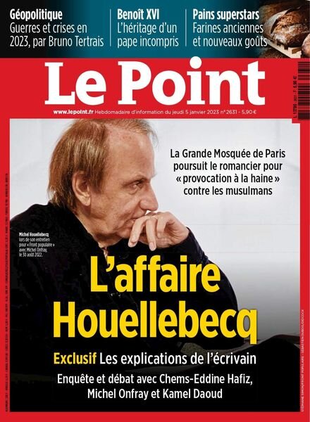 Le Point – 05 janvier 2023 Cover