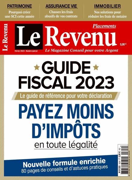 Le Revenu Placements – Fevrier 2023 Cover