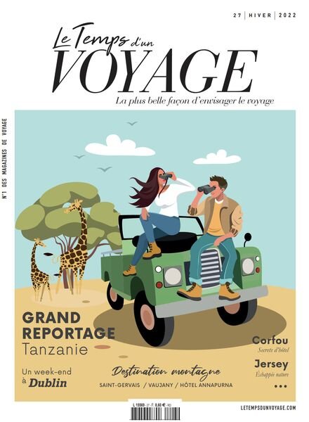 Le Temps d’un Voyage – Hiver 2022 Cover