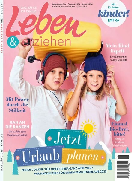 Leben & Erziehen – Februar 2023 Cover