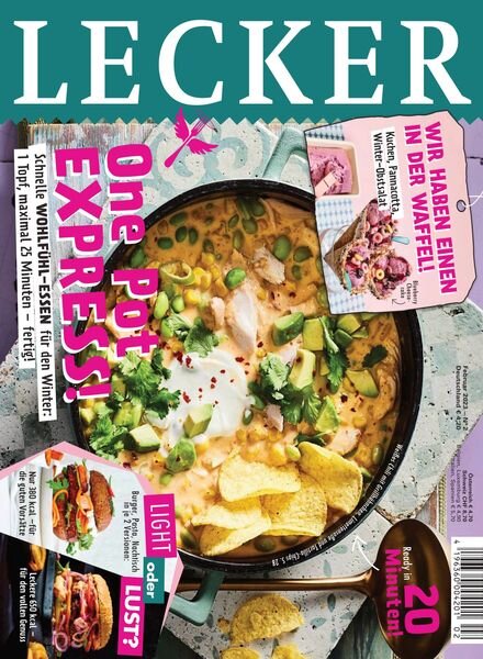 Lecker – 11 Januar 2023 Cover